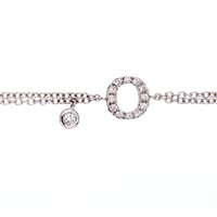 Pulsera Crivelli Mujer Lettere in Oro Diamante 234-3620-BR - 234-3620-BR